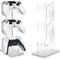 HOMURY Game Controller Halter Kopfhörer Ständer Spiel 3 Lagen Multifunktions Game Controller Headset Halterung Gaming Controller Game Controller Ständer aus Acryl für Xbox ONE Switch PS4 PS5