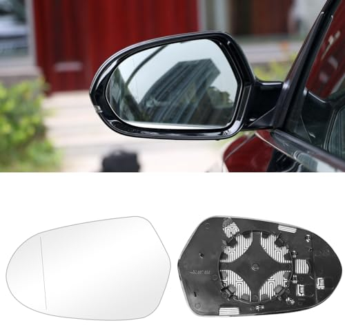 TTCR-II Ersatzspiegel Kompatibel mit Audi A6 4G 2012-2018 Spiegelglas Beheizbar Asphärisch A6 4G Allroad Avant Spiegelglas Außenspiegel Glas (Links) 4G0857535B