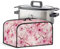 YUVAMAGIMO Cherry Blossom Slow Cooker Crock Pot Lid Pink Kitchen Gadgets Accessories Keep Kitchen Utensils Clean Pot Dust Cover Suitable for Most Pots and Pans Accessories Decorative