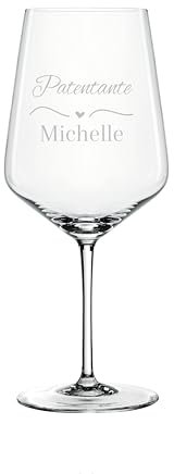 EKM Living Spiegelau & Nachtmann Style Wein Glas personalisiert 630ml mit Gravur Trauzeugin – individuell mit Name – persönliches Geschenk für Trauzeugin (Trauzeugin)