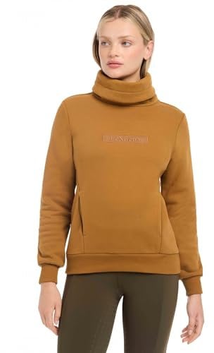 LeMieux Adele Womens Funnel Neck Sweat - Ginger 14