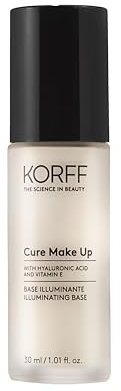 Korff Make Up Highlighter-Basis für das Gesicht mit Hyaluronsäure und Vitamin E, 30 ml