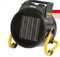 TERMOVENTILATORE INDUSTRIALE CERAMICO PORTATILE ZEPHIR ZML30P 3 LIVELLI DI POTENZA (250/1000/3000W) NERO (Ricondizionato)