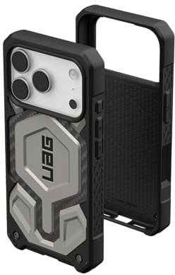 URBAN ARMOR GEAR Monarch Pro Hülle für iPhone 17 Pro | Passgenau | 7,6m Fallschutz| Magnetmodul | Erhöhte Ränder | Alle Ports erreichbar | Wabenstruktur für extra Stabilität
