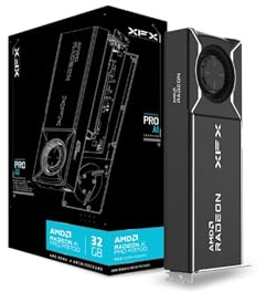 XFX Radeon AI Pro R9700 Grafikkarte 32GB KI der KI Spezialist | Speziel für die KI entwickelt