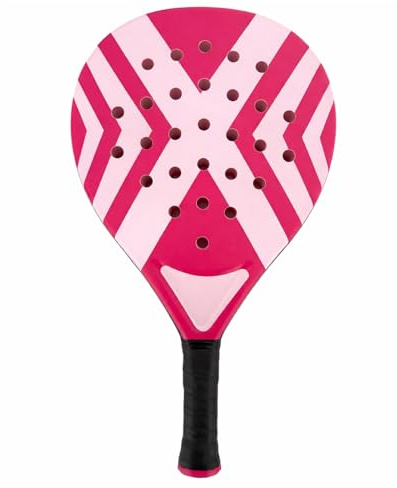 Padel Schläger Erwachsene Profi Racket Padelschläger Set mit Meshtasche Tennis Schläger für Anfänger & Fortgeschrittene