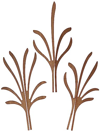 Alessi MW64 4 F Grrr, Fragrance diffuser leaves in mahogany wood.