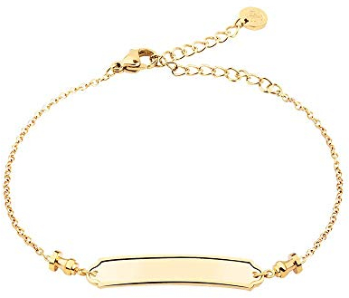 PAUL HEWITT Armkette Damen Gold Pier - Edelstahl Armband Damen (vergoldet) mit Damen Schmuck Anhänger in Gold aus Edelstahl