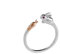 PRAK Damen 925 Sterling Silber Luxus Ringe,Einstellbar Einfache Cute Bunny Carrot Ring Fashion Kreative Frische Kleine Süße Offenen Ring Geburtstagsgeschenk Student Style Bankett Notwendig