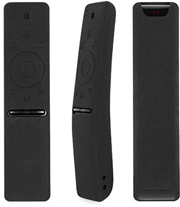 Funda Protectora de Silicona para Samsung Mandos a Distancia, BN59-01241A BN59-01260A BN59-01259E BN59-01266A Antideslizante, a Prueba de Golpes,Lavable (Negro)