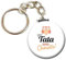 Porte Clés Chaînette 3,8 centimètres Une Tata Super Chouette Idée Cadeau Accessoire Remerciement Anniversaire Noël Fête Famille Tante
