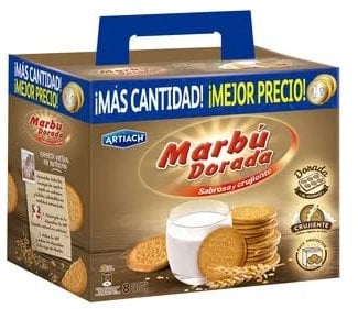 GALLETA MARÍA DORADA MARBÚ 1800 GR.