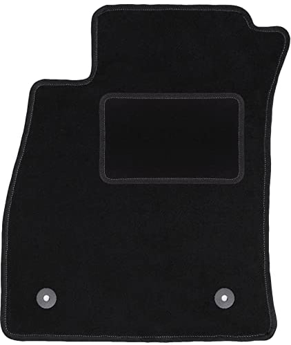 Wielganizator Automatte – Passend für Nissan Juke F15 Crossover 2010-2017 – Velours – Autozubehör - Auto Fußmatten – Fußmatte Auto – 1-teilig - schwarz