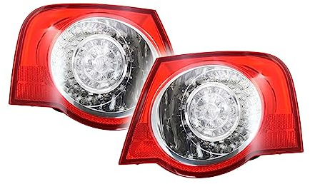 Set Rückleuchte Außen m. Träger Links/Rechts Kompatibel mit VW Passat B6 3C 05-10 von Autoteile Gocht