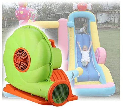 NISMIA Bouncy Castle Blower Blower Arch Centrifugal, Commercial Inflatable Electric Bouncer, For Outdoor Bouncy Castle/Trampoline/Slide/Wedding Arch Model (Size : 550W)