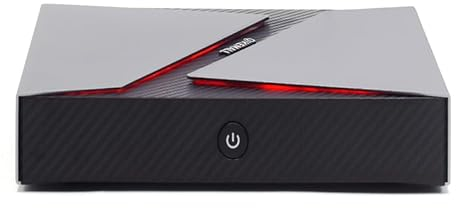 qikemall Mini PC Gaming für Windows 11,Mini Computer Core i9 9880H GeForce GTX 1650, Micro Computer 32GB RAM DDR4, 512G NVME SSD, HDMI DP Type-C WiFi 6