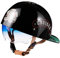 Baseball Kappe Brain-Cap Halbschalenhelm Mit ECE-Zulassung Vintage Motorradhelm Baseball Cap Cruiser Chopper Scooter Helm Herren Retro Motorrad Halbhelm Damen Mofa Helm