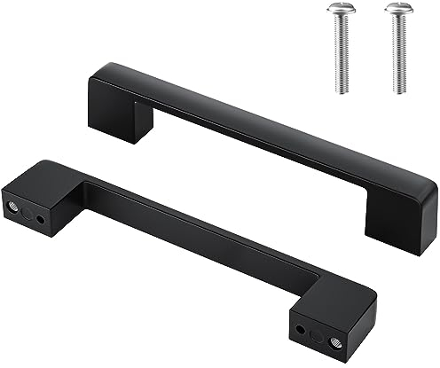 Taiyeestar 10 Stück Möbelgriffe Schwarz 160mm Griffe für Küchenschränke schrankgriffe schwarz aus Edelstahl Schubladengriffe Schwarze griffe für küchenschränke
