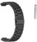 JYMYI 18mm Bracelet de Montres pour Casio SGW-300H / SGW-400H / MRW-200H Armband, Acier Inoxydable Brassard Wristband Remplacement Bracelets pour Casio W-735H / W-800H / AE-1000W Sangle (noir)