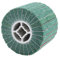 ONLISUM Rouleau abrasif en nylon - Brosse de polissage - Grain 240 - Pour machine à satiner (120 x 100 mm)