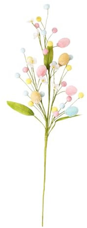 Dualoai Ostereier Baumzweige, Ostereier Blumenarrangement, Basteln Ostern für Ostern Deko, Baum Picks für Partyzubehör, Wohnzimmer, Café