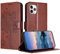 RADOO Handyhülle für iPhone 11 Pro Max[6.5 Zoll] Hülle Leder für Klappbar PU Leder Tasche Flip Wallet Stoßfeste Case Schutzhülle Klapphülle für iPhone 11 Pro Max Hülle Lederhülle(Braun)