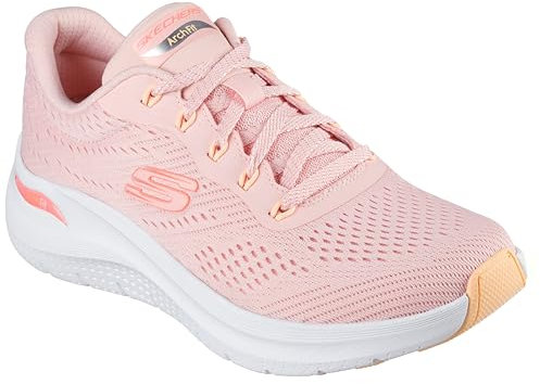 Skechers Arch Fit 2.0 Big League, Scarpe da Ginnastica Donna, Rosa, 38.5 EU