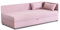 Bonni24 Einzelbett mit Staukasten Jugendbett Einzelbettsofa mit Bettkasten Hirek (Rosa, 90x200)