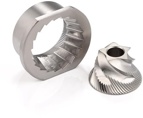 Replacement Stainless Steel Conical Grinder Burr set Compatible with Jura Automatic Espresso Machine, 48mm Spares Accessories for Saeco Magic/Royal/Strato and others