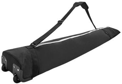 harayaa Skitasche Snowboardtasche mit Rollen Umhängetasche Schutz Transport wasserdichte Aufbewahrungstasche Tragetasche Skiausrüstungstasche