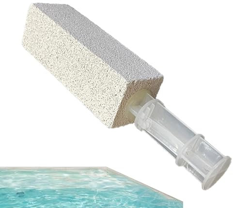 Putzen Sie Bimsstein für Herd, Bimsstein für die Toilettenreinigung - Schauerstab Bimsreinigungsstein mit Griff,Fleckenflecken Sie Hochleistungs -Non -Scratch -Reiniger für Waschbecken entfernen