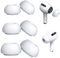 6PCS Replacement Ear Tips Compatible with AirPods Pro and EarPods, Silicone Earbuds for Noise Isolation and Comfort