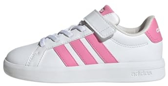 adidas Unisex Kinder Grand Court 3.0 Shoes Children, FTWR White/Bliss pink/Bliss pink, 32 EU