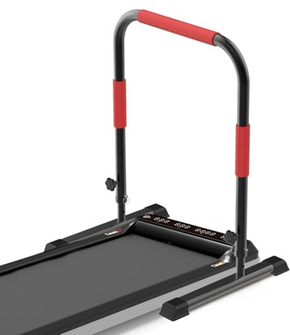 Adjustable Walking Pad Handle only, 22.05 inch Wide, 37.4 inch Max Height, Red