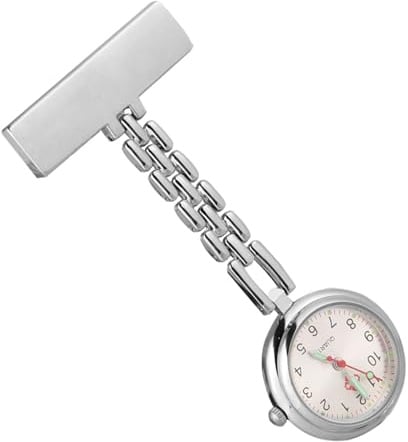 BESPORTBLE Legierungstruhe Oberfläche Krankenschwester Taschenuhr Taschenuhren für Krankenschwestern Krankenschwester Uhrenanhänger Damen Kostüm Taschenuhr Pflegeuhr Rose Gold