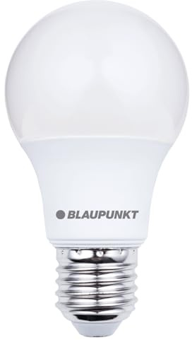 Blaupunkt E27 LED Glühbirne A60 Matt – 12W (entspricht 100W), 1200 Lumen, 6000K Kaltweiß, Nicht-Dimmbar, Augenfreundlich & Flimmerfrei, Wand- und Deckenleuchten – Einzelpackung