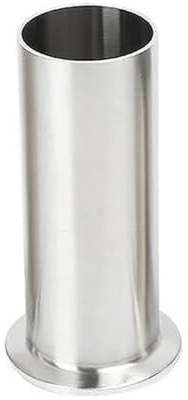 Rohr OD45xTC64 lange Klemmhülsen Länge 120 mm SS304 Edelstahl Schweißhülse Tri-Clamp-Armaturen