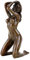 Kunst & Ambiente - Erotik Girl Jenna - Frauenakt - Erotische Bronzefigur - signiert Patoue - Erotikakt - Sexy Frauenskulptur - Statuen online kaufen - Wohndeko für Innen