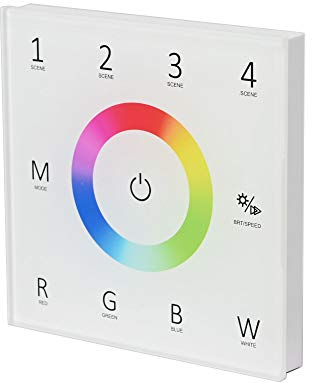 iNatus Wand Touch Panel LED Controller 4 Kanäle für RGB/RGBW/LED Streifen 12-24VDC