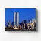 Leinwand Poster Bilder World Trade Center Poster und Drucke Leinwand Kunst Dekorative Wandbilder für Wohnzimmer Wohnkultur Malerei 60x90cm