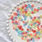 HERZWILD 1000pcs Multi-Coloured Transparent Alphabet Letter Beads,4x7mm Acrylic Round Letter Beads for Bracelets Necklaces Key Chains Jewelry Making. (Color-Transparent)