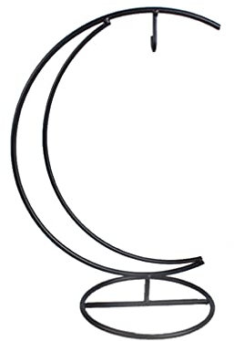 SEWACC Ornament Display Stand 26X17cm Luftpflanze Terrarium St?nder St?nder Rack Weihnachtsverzierung Glas Globe H?ngende Rack für Hexenball Terrarium Home Hochzeitsdekoration