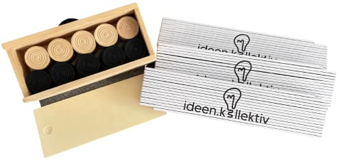 ideen.kollektiv Zollstock - Team Kommunikationsübung Warm-Up Teambuilding Spiel erlebnispädagogik Kooperationsspiel für Coaching oder Events