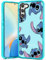 Qerrassa Für Samsung Galaxy S23 6,1 Zoll Cartoon Charakter Handyhülle Niedlich Kawaii Weiche TPU Cover für Mädchen Kinder Jungen Handyhüllen Lustiges Muster Mode Schutzhülle für Samsung S23, Stitc