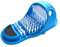 Shower Exfoliating Feet Foot Massager Spa Scrubber Washer Cleaner Wash Slipper Foot Brush for Dead Skin (Blue)