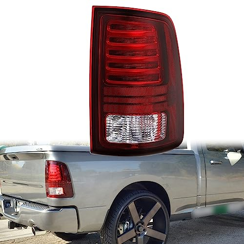 SUROK Rücklicht Rückleuchte für D-odge Ram 1500 2013 2014 2015 2016 2017 2018, Auto Rücklicht Montage Bremslicht Blinker Links Rechts Ersatzteile,Right 1PCS
