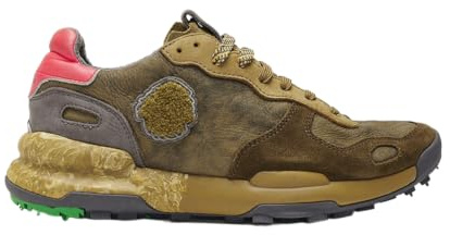 Satorisan - Chacrona Premium - Casual Sneaker Damen - Vintage Leder Sportschuhe Bequem, Nachhaltig und Dauerhaft - Farbe Rocky Loden - Größe 38