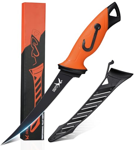 Golden Bird coltello per sfilettare pesce 16,5 cm 5Cr15mov coltello sfilettare pesce affilato a codolo intero coltelli da cucina giapponesi con fodero