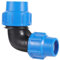 PJQUEKAIPJ Connecteur Rapide de Tuyau d'eau PE 25-20/32-25mm, coude à 90 ° réduisant Le Joint Rapide, raccord de Tuyau en PVC PE, Fournitures d'irrigation(32x25mm)