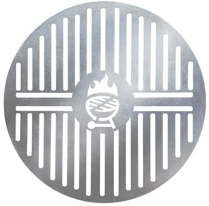 DreamGarden Grillrost Circle Edelstahl Feuerrost Bratrost Grillgitter Barbecue BBQ Grilleinsatz Grill-Zubehör